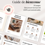 guide de bienvenue template