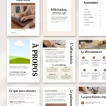 guide de bienvenue template